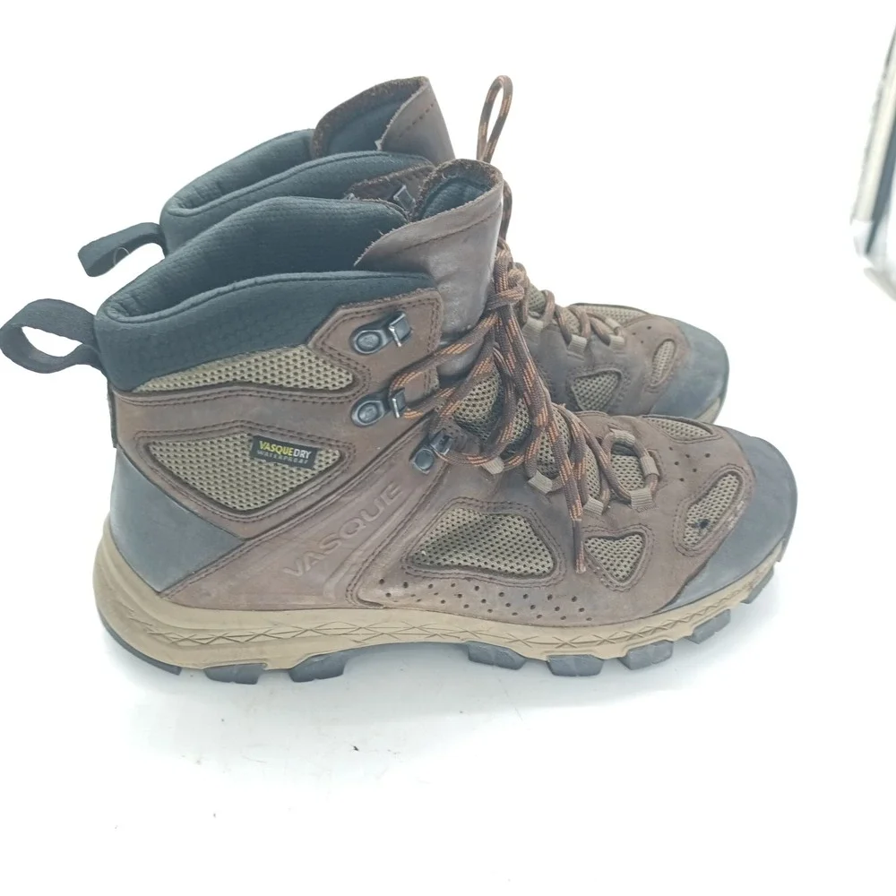 Vasque Talus XT GTX Mens 10M Brown Leather Waterproof Hiking Boots 7742 M s3